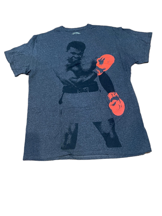 Other - Charcoal Graphic Tee featuring Muhammad Ali - Casual Men’s Shirt